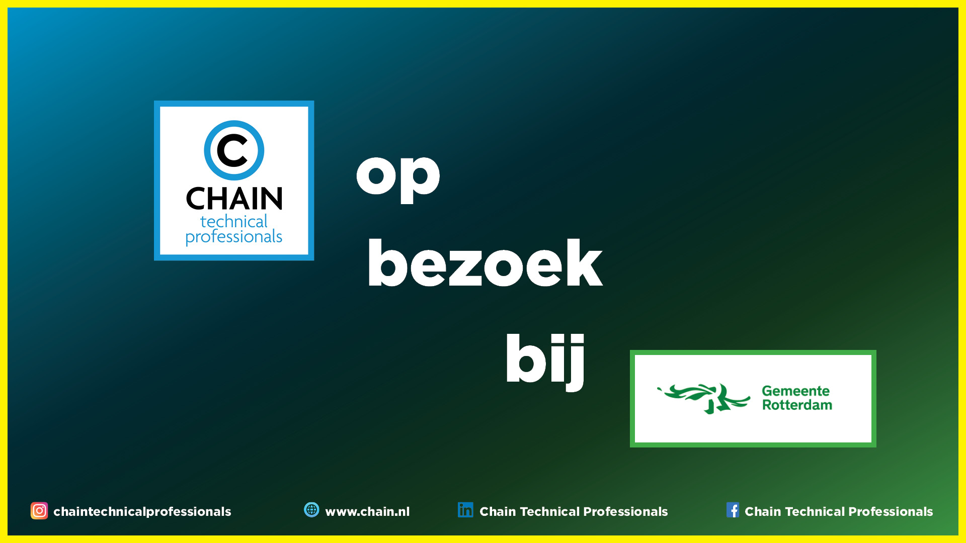 Op bezoek bij Gemeente Rotterdam - Chain